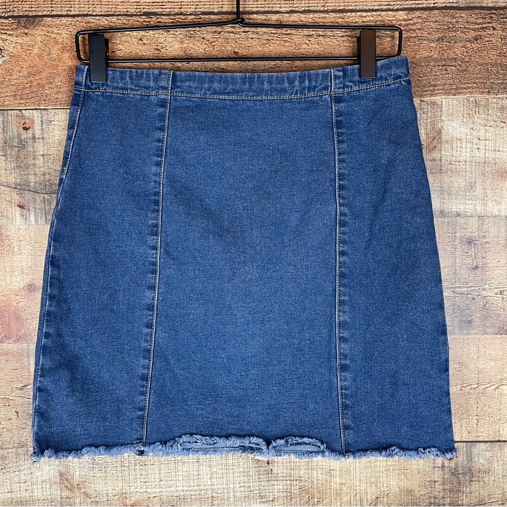 Forever 21 Jean Skirt Size Large